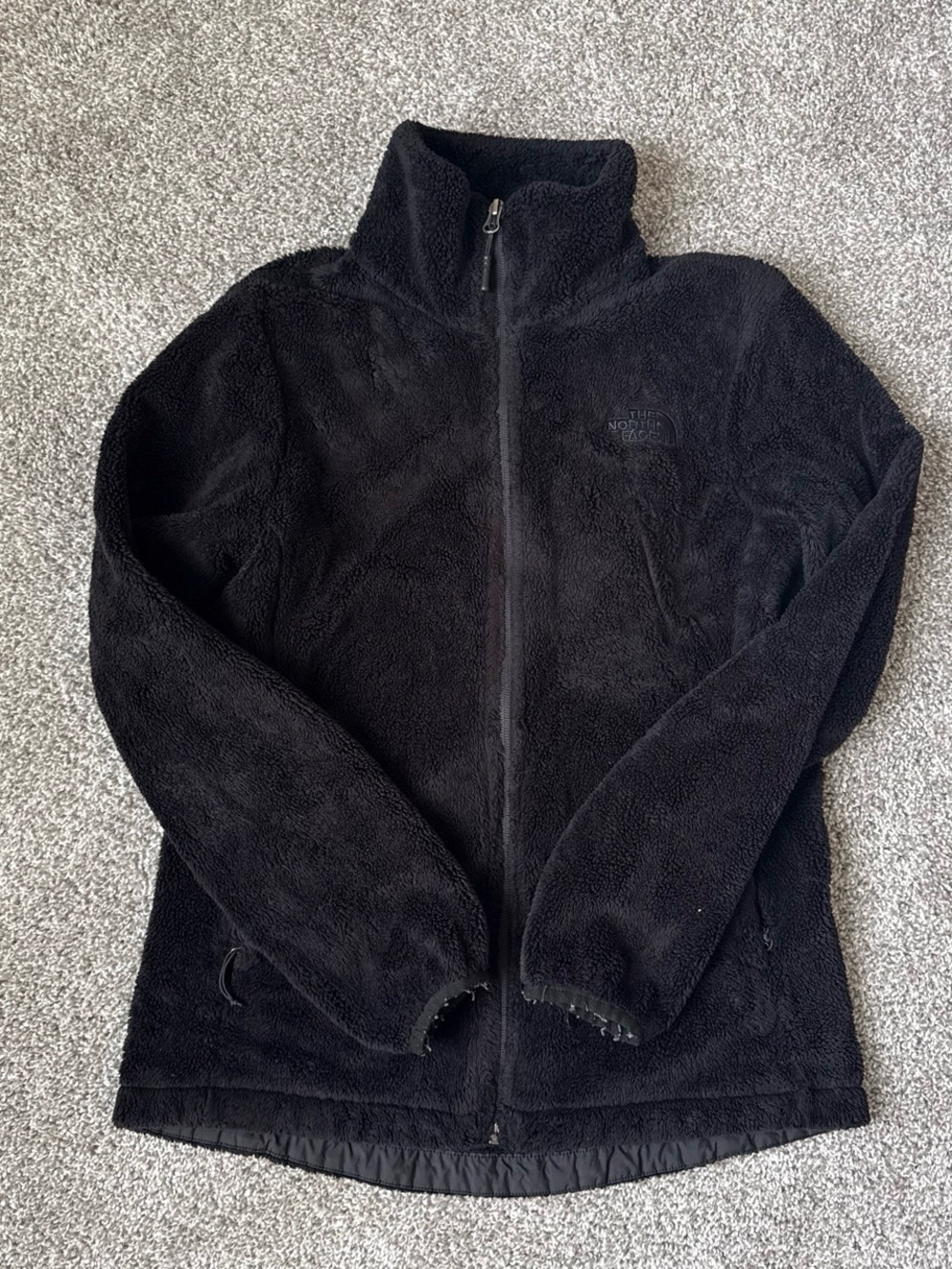 The North Face Black Fleece Jacket - Full Zip